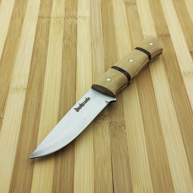 Bushcraft Outdoor Av Bıçağı Ceviz Saplı 4116 Çelik Bushcraft Outdoor Av Bıçağı Ceviz Saplı 4116 Çelik