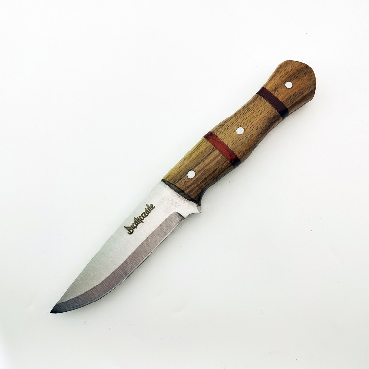 Bushcraft Outdoor Av Bıçağı Ceviz Saplı 4116 Çelik Bushcraft Outdoor Av Bıçağı Ceviz Saplı 4116 Çelik