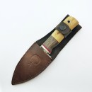 Kurt Gravürlü Ceviz Saplı 4116 Çelik Outdoor Av Bıçağı Kurt Gravürlü Ceviz Saplı 4116 Çelik Outdoor Av Bıçağı