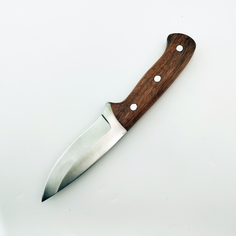 Outdoor Bushcraft Av Bıçağı Gül Saplı 4116 Çelik Outdoor Bushcraft Av Bıçağı Gül Saplı 4116 Çelik