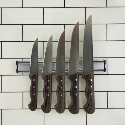 Kazancı Mutfak Bıçak Seti 5li + Mıknatıslı Bıçaklık