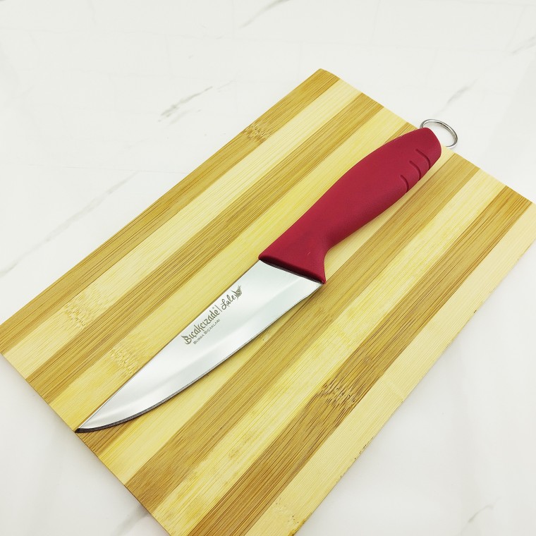 Lale Mutfak Bıçağı Kızıl 14,5cm Lale Mutfak Bıçağı Kızıl 14,5cm