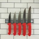 Sipahi Bursa Kasap Bıçak Seti 5li + Mıknatıslı Bıçaklık