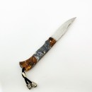 4116 Çelik Mozaik Pim Epoxy Ahşap Çakı