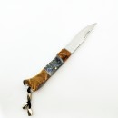 4116 Çelik Mozaik Pim Epoxy Ahşap Çakı