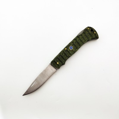 4116 Endüstriyel Yeşil Saplı Mozaik Pimli Çakı