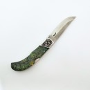 Emerald Nebula N690 Çelik Stabilize Epoxy Saplı Sırttan Kilitli Premium Çakı