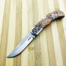 Phantom Galaxy N690 Çelik Stabilize Epoxy Saplı Sırttan Kilitli Premium Çakı